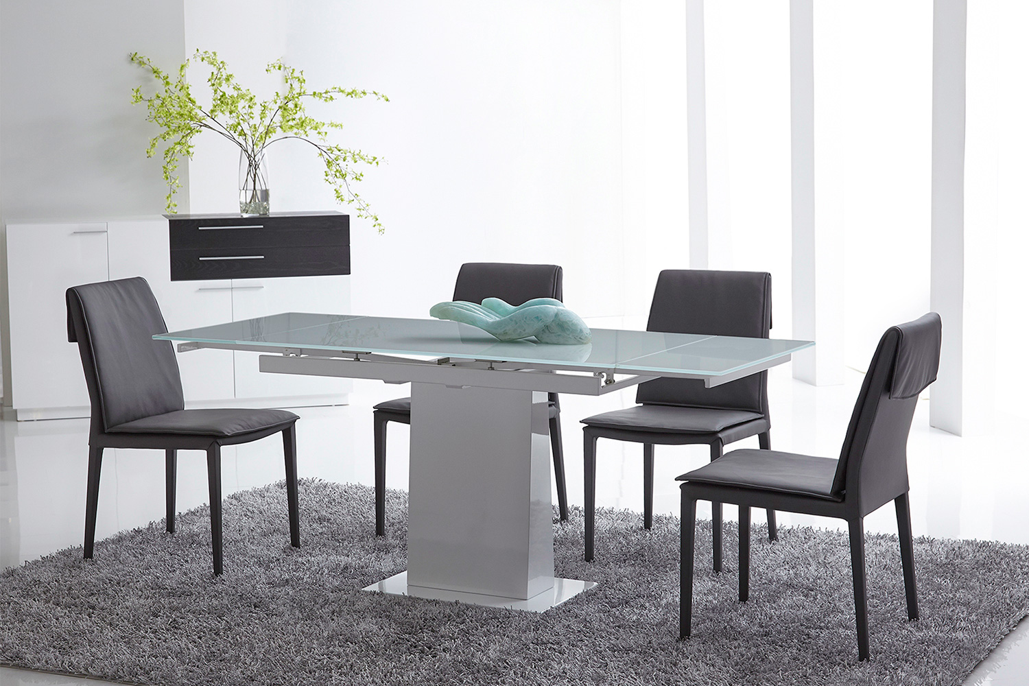 Bellini Bonn Dining Table - White