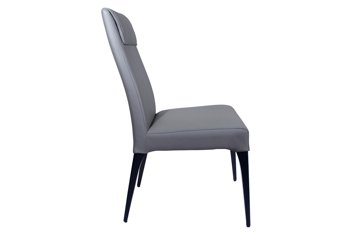 Bellini Bravo Dining Chair Set of 2 - Gray