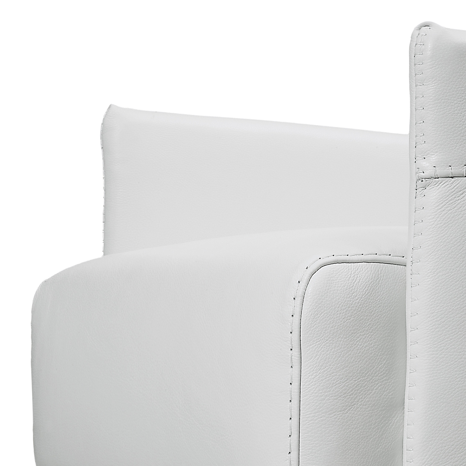 Bellini™ Eros Accent Chair Leather - White