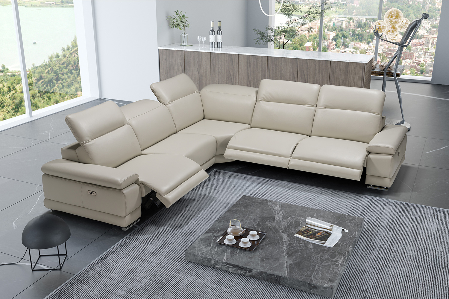 Bellini™ Escape Sectional - White