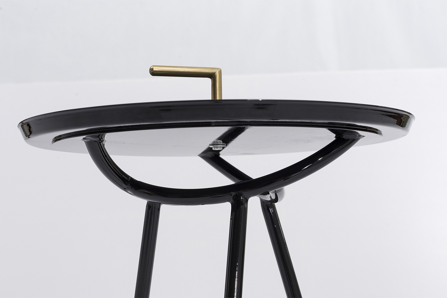 Bellini Flare End Table - Black