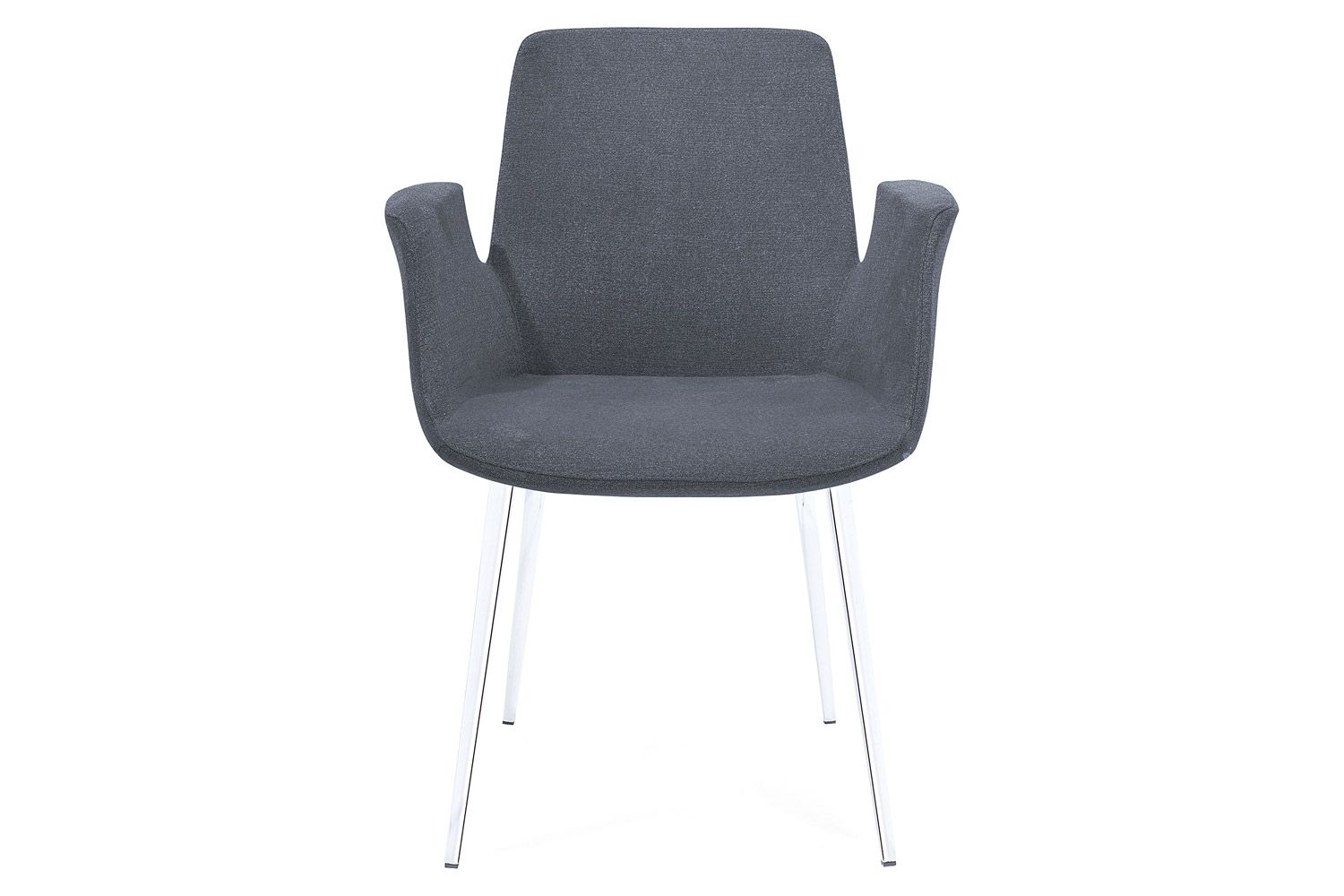 Bellini Gabriella Dining Chair Fabric - Charcoal Gray