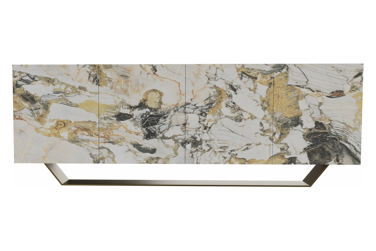 Bellini - Ibiza Sideboard in White/Pearl Champange