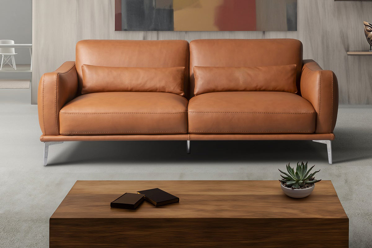 Bellini - Lido Loveseat in Brandy