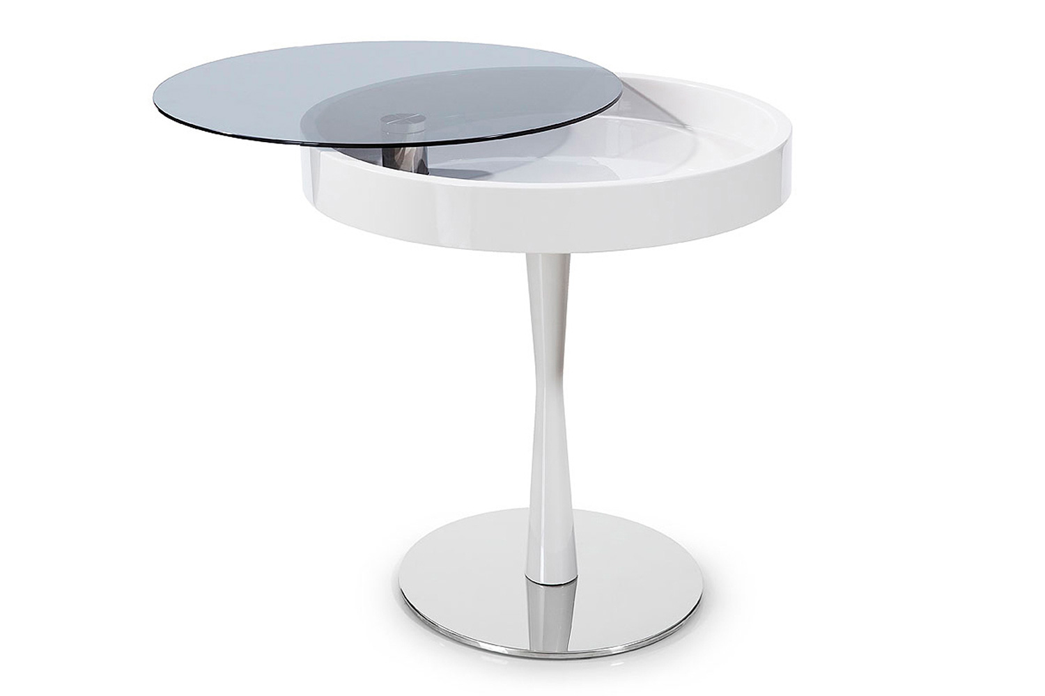 Bellini - Lily End Table in Gray