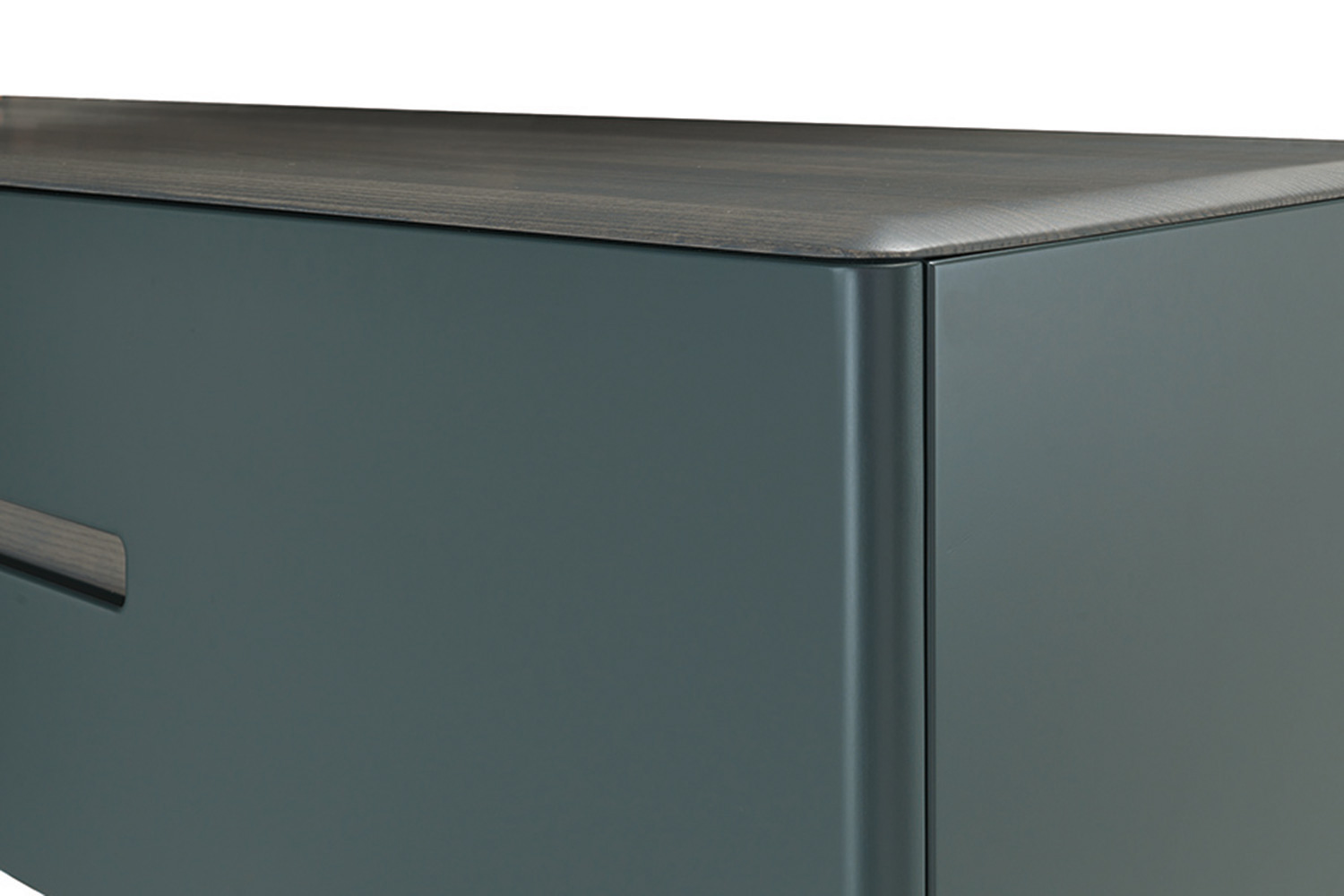 Bellini - Luce TV Stand in Dark Green/Gray