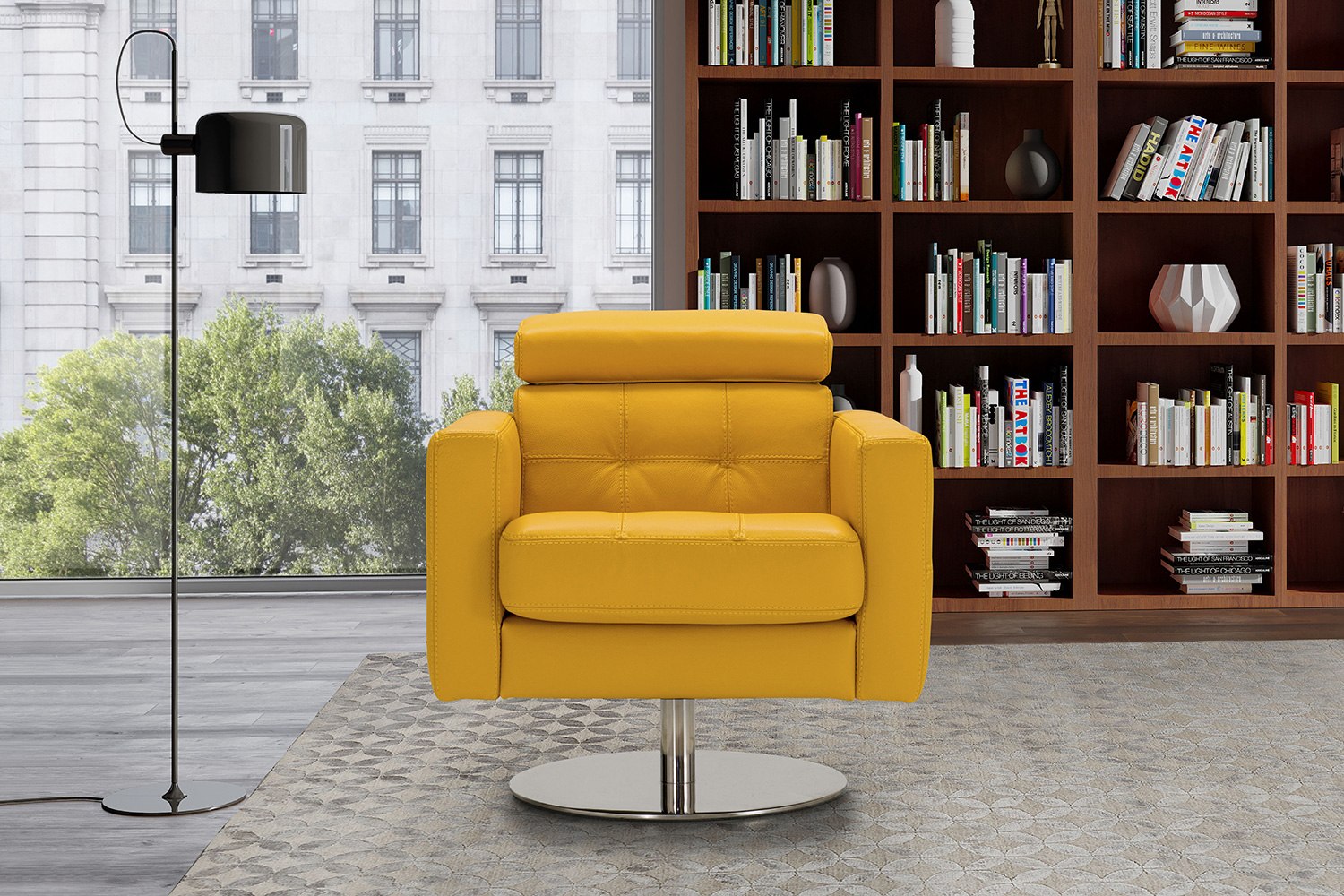 Bellini™ Milo Accent Chair - Yellow