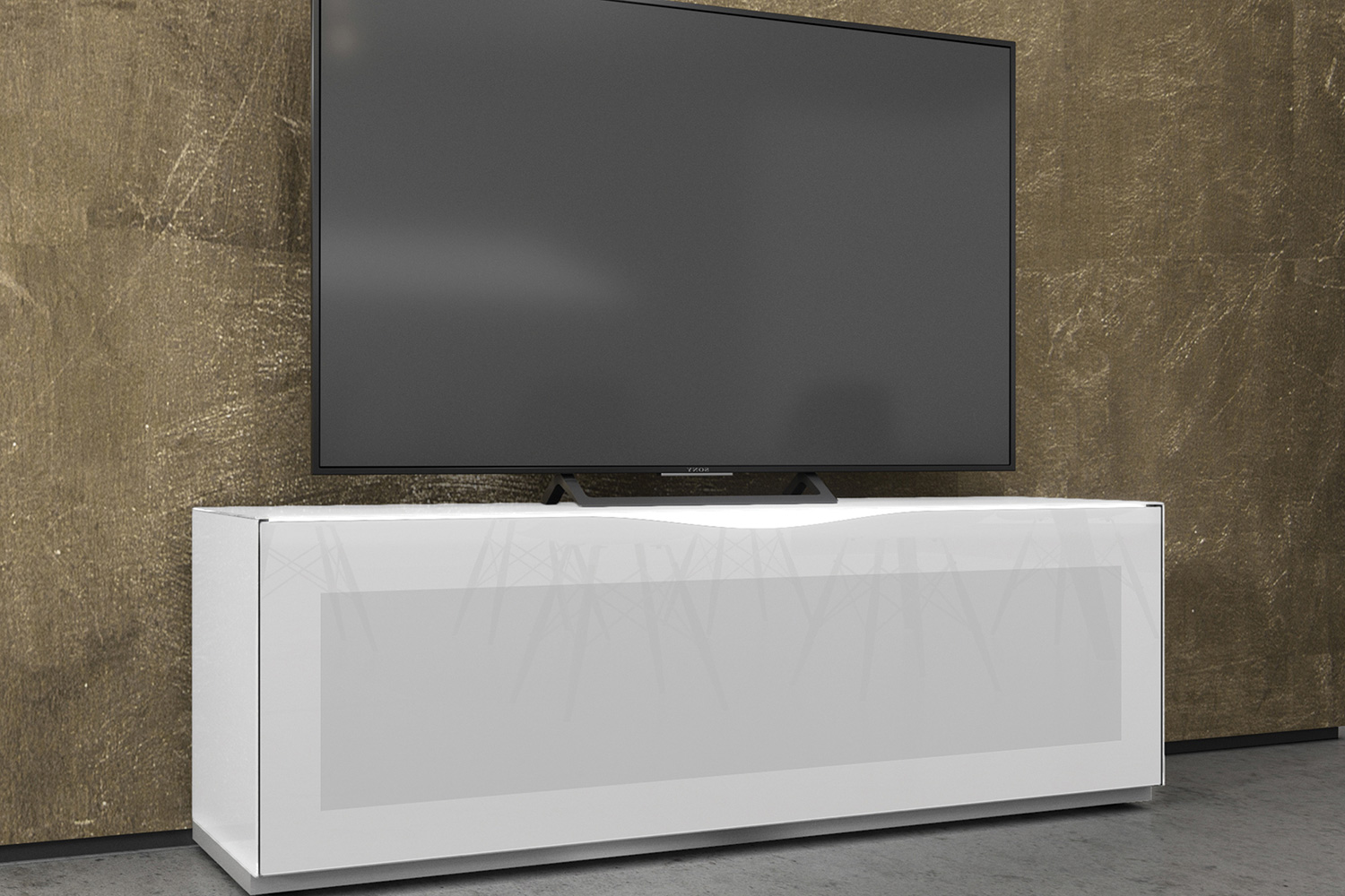 Bellini Modica TV Stand - White