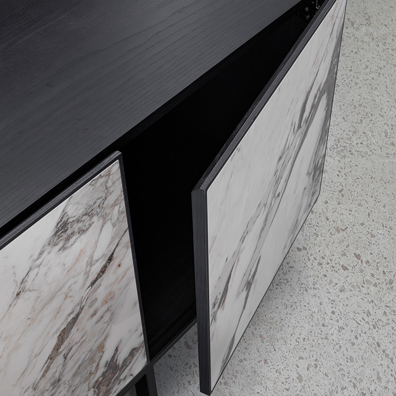 Bellini Ombre Sideboard - Black/Gray