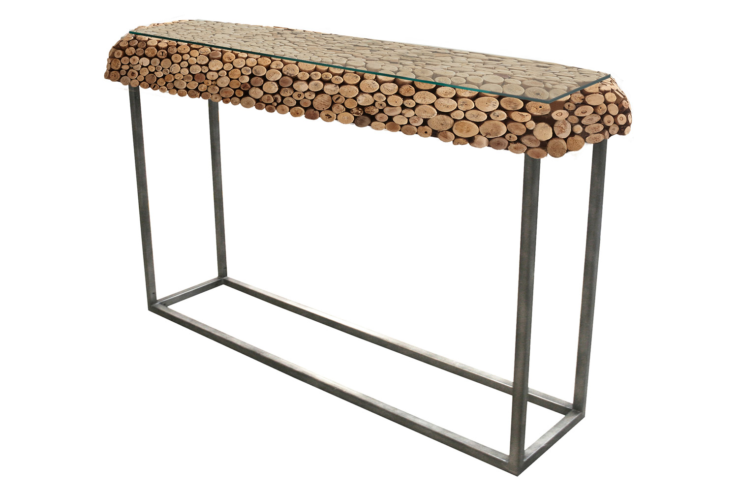 Bellini - Pebble Sofa Table in Natural Driftwood