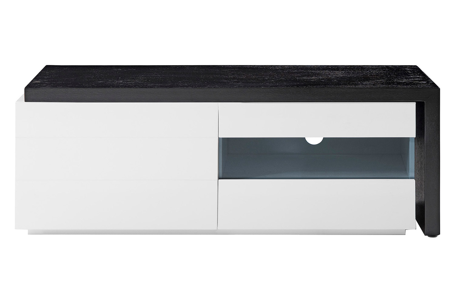 Bellini - Phantom TV Stand in White/Black