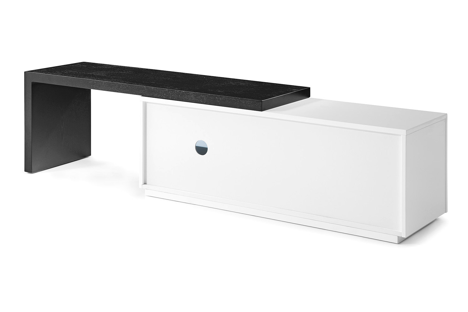 Bellini - Phantom TV Stand in White/Black