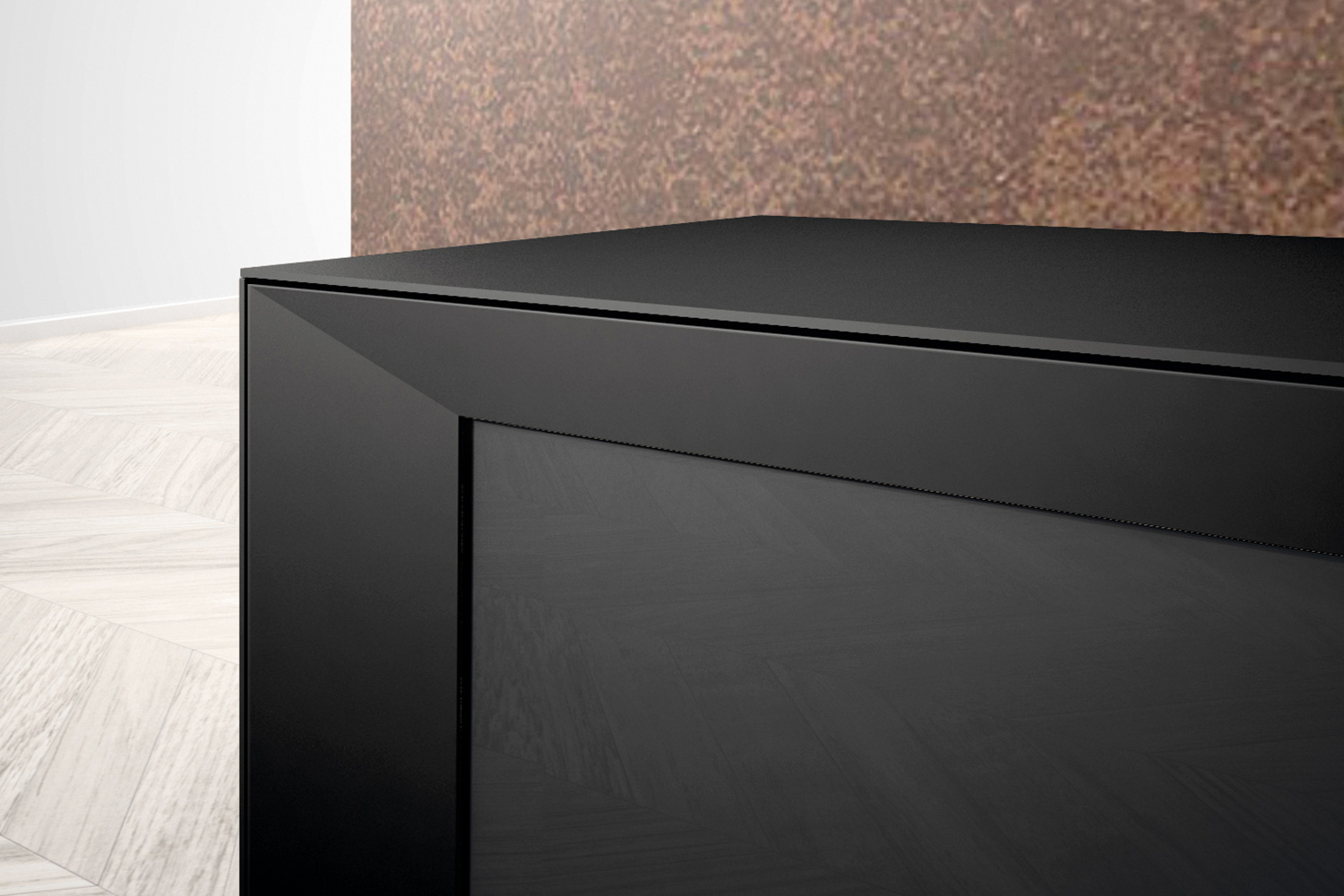 Bellini Quarz TV Stand - Black