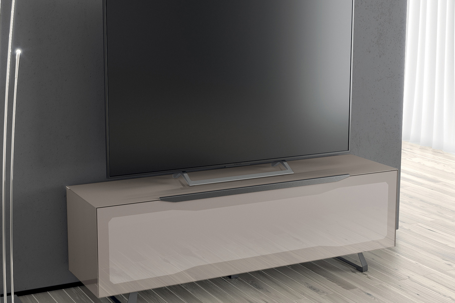 Bellini Ravenna TV Stand - Gray