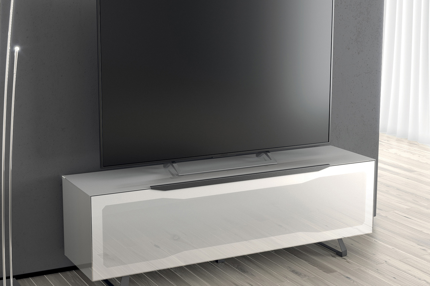 Bellini Ravenna TV Stand - White