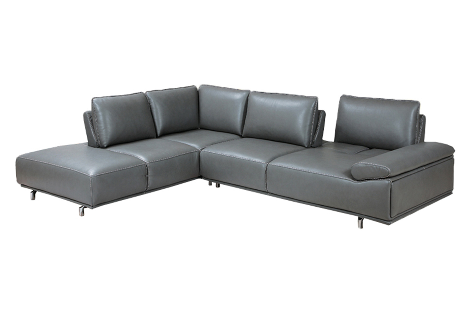 Bellini - Roxanne Sectional with Adjustable Back and Arm Cushions