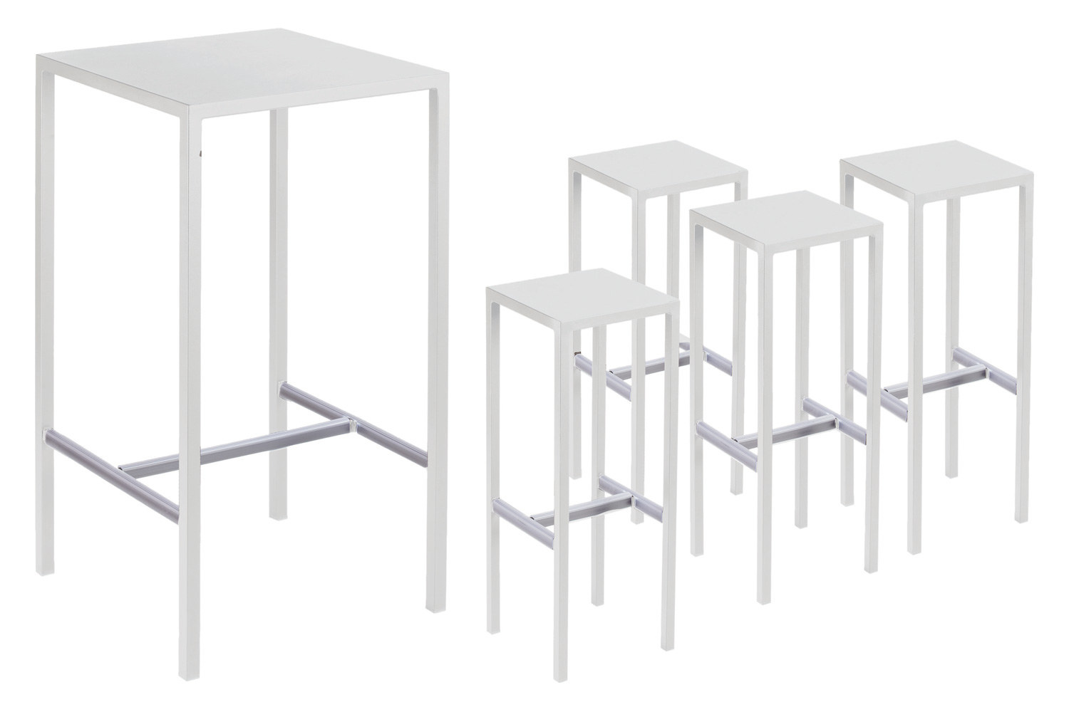 Bellini - Seaside 1 Bar Table & 4 Barstools Set of 5