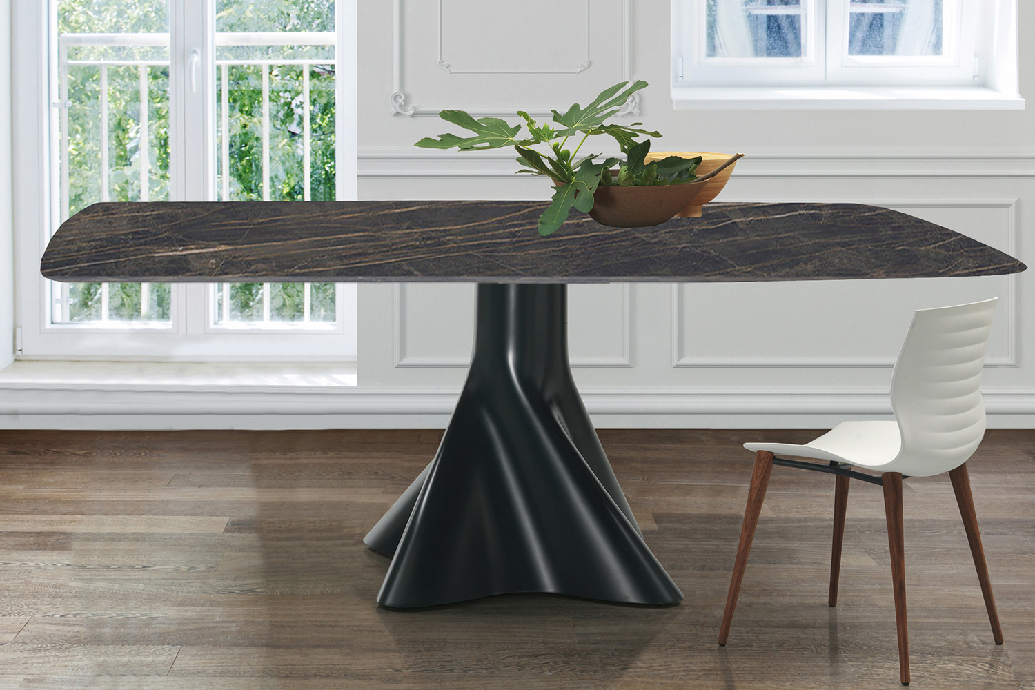 Bellini - Shift Dining Table in Black