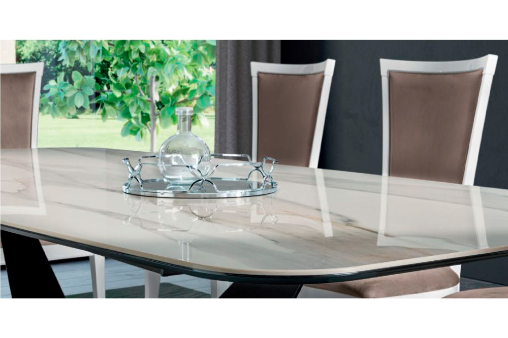 Camelgroup Elite TENT Fixed Dining Table - White