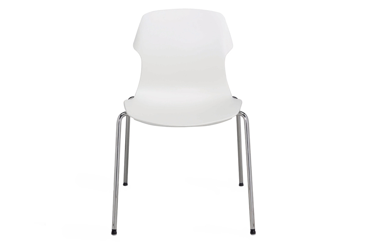 Casamania - Stereo Stackable Polypropylene Chair Frontally Upholstered