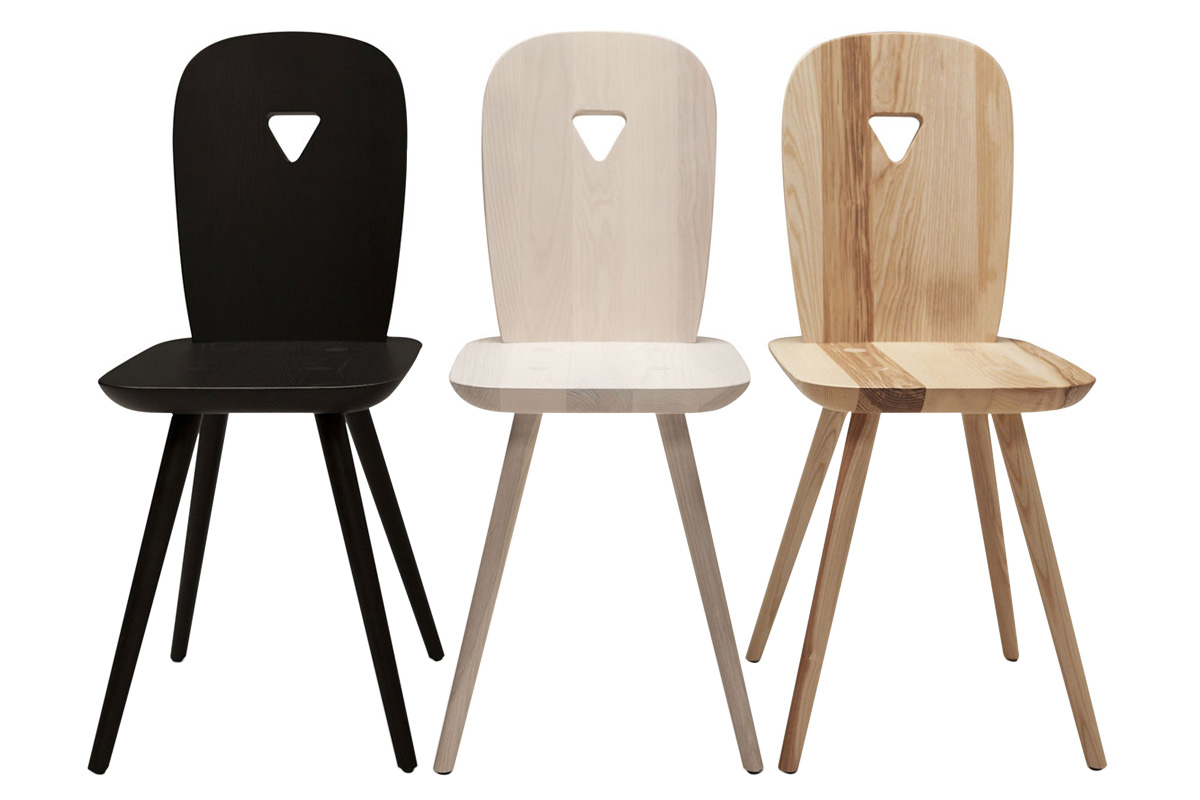 Casamania™ Wooden Dining Chair - Black