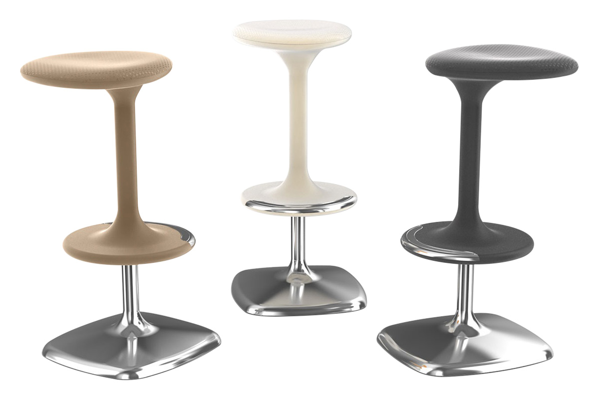 Casamania™ Kant Lift Bar Stool - White