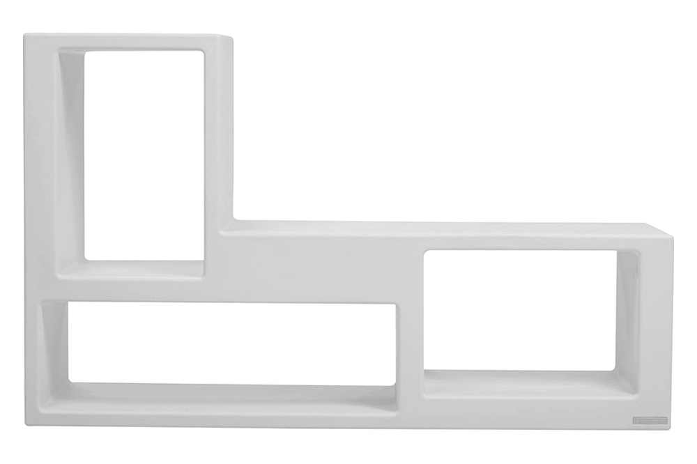 Casamania™ Urban Bookshelf-Display Unit-Bench - White