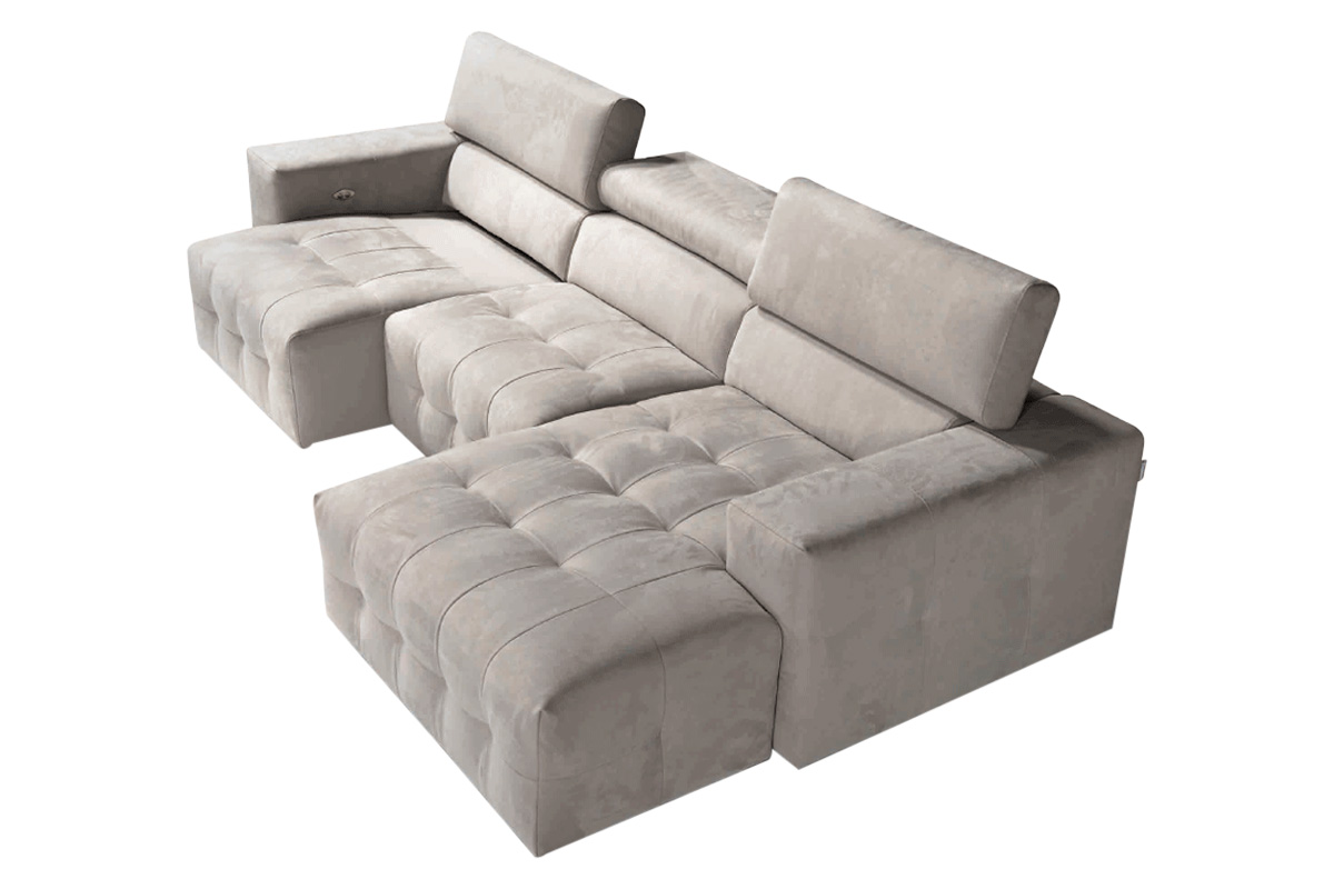 Castello - Ravenna Right Facing Sectional in Fabric