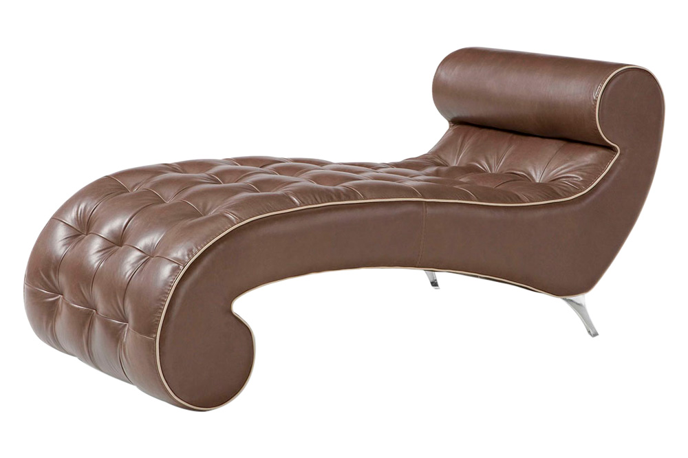 Castello - Barcellona Lounging Chair in Full Top Grain Leather