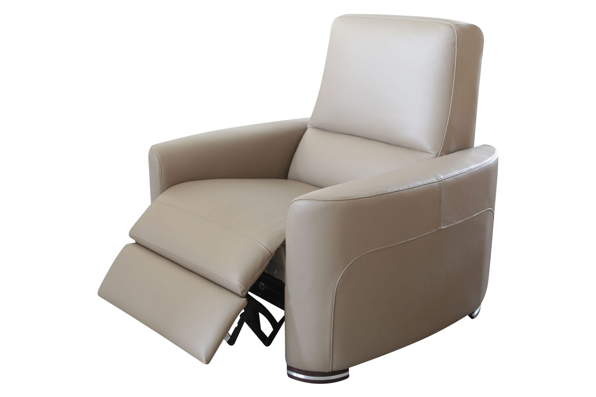 Castello - Teramo Armchair with Electric Recliner in Full Top Grain Leather