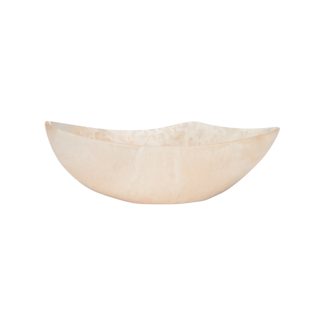 Chelsea House Bucolic Oval Bowl - Pink/Cream, Small