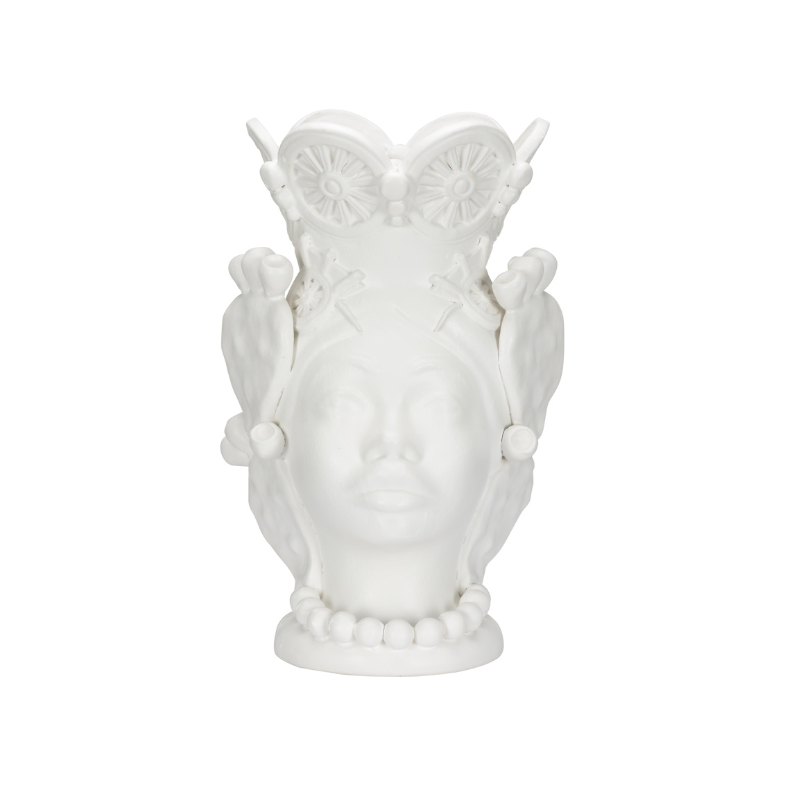 Chelsea House - Fatima Female Head in Matte White