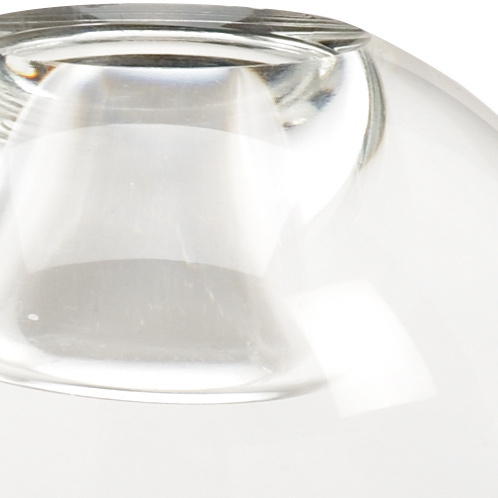 Chelsea House Round Crystal Candlestick (Pr) - Clear