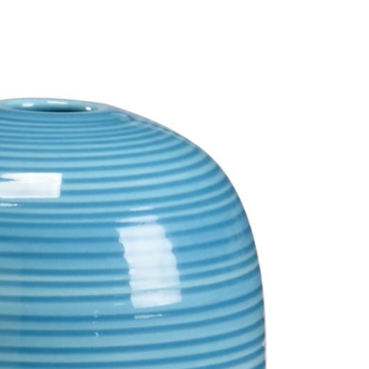 Chelsea House - Leon Vase Set (S3) in Ocean Blue