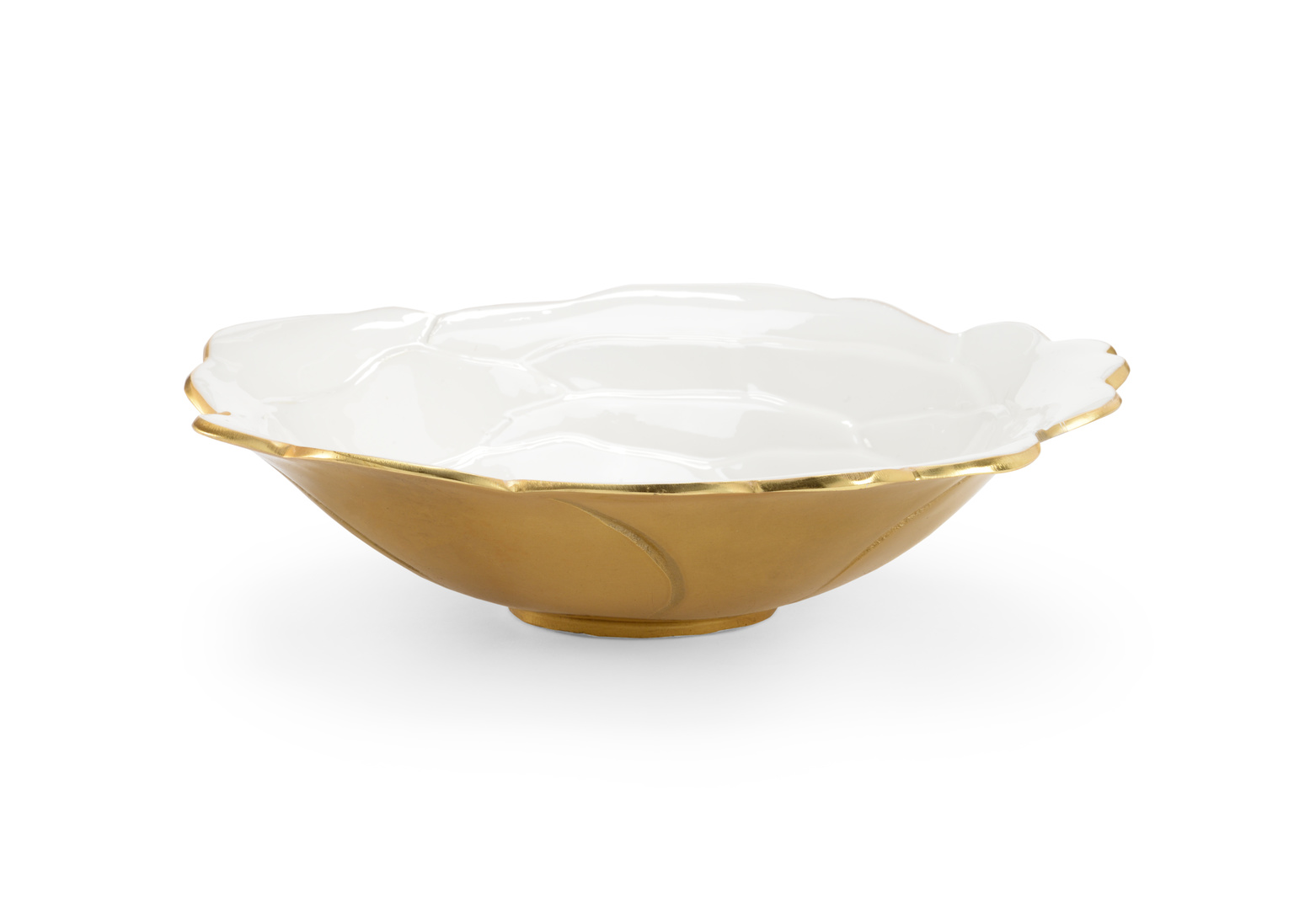 Chelsea House - Enameled White Bowl