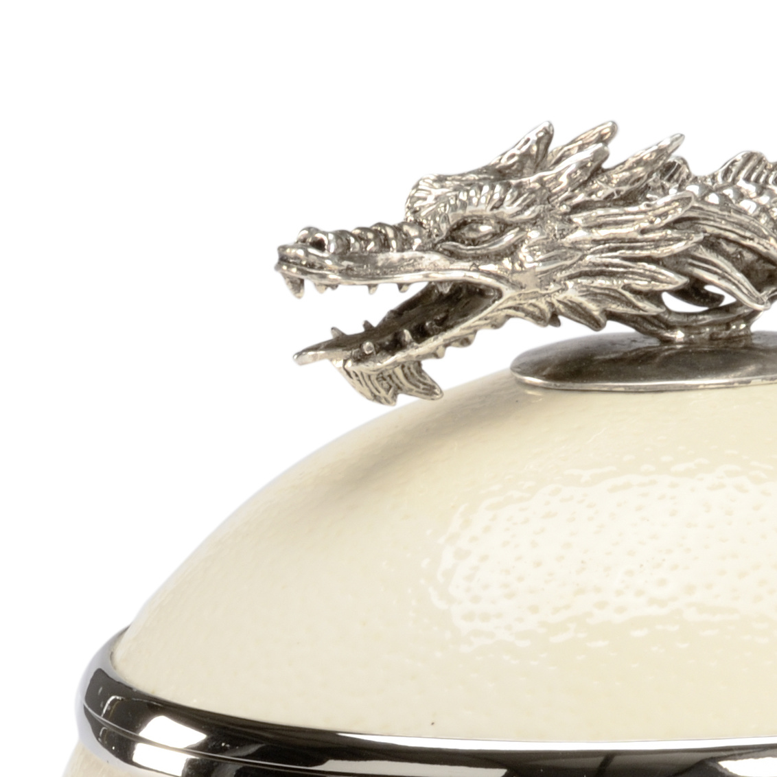 Chelsea House - Dragon Box in Silver Plated/Natural