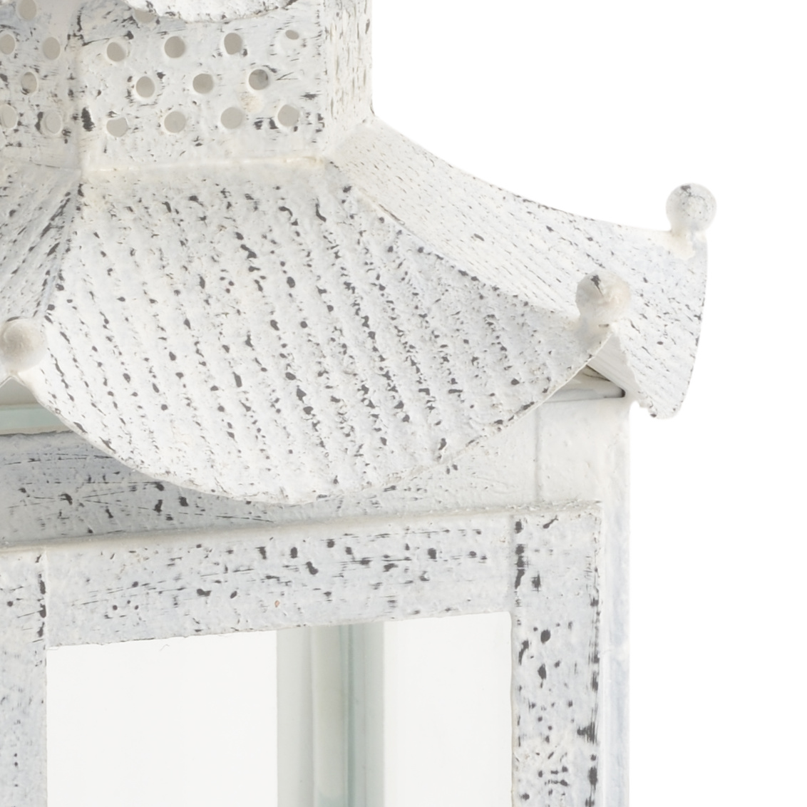 Chelsea House Birch Lantern - White, Small