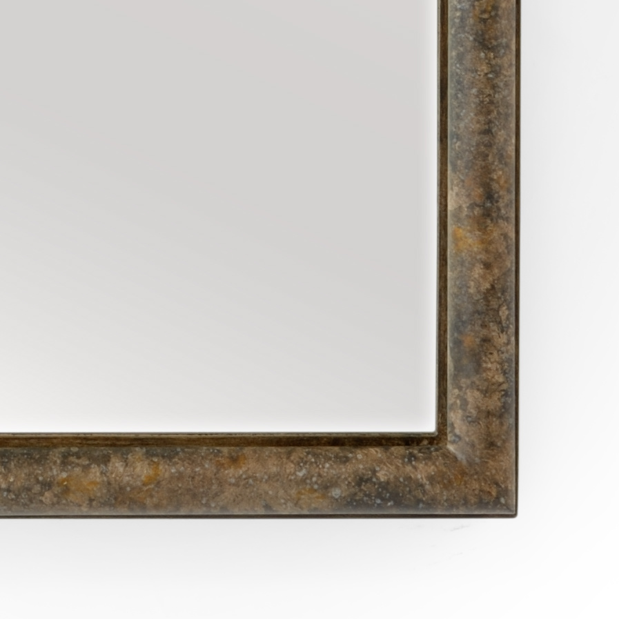 Chelsea House - Palm Leaf Mirror in Brown/Clear