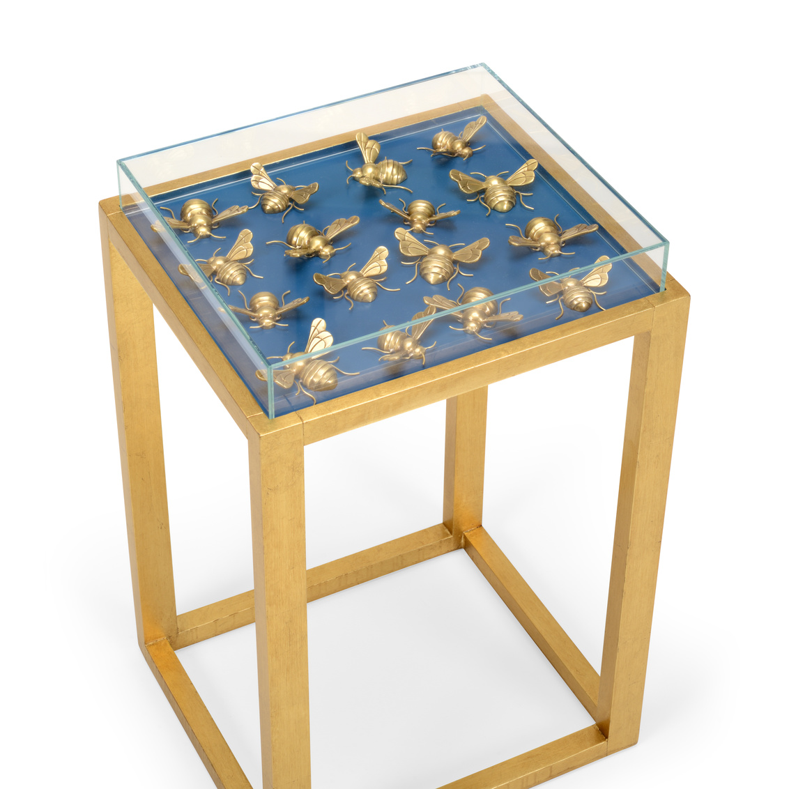 Chelsea House Flutter Side Table - Blue