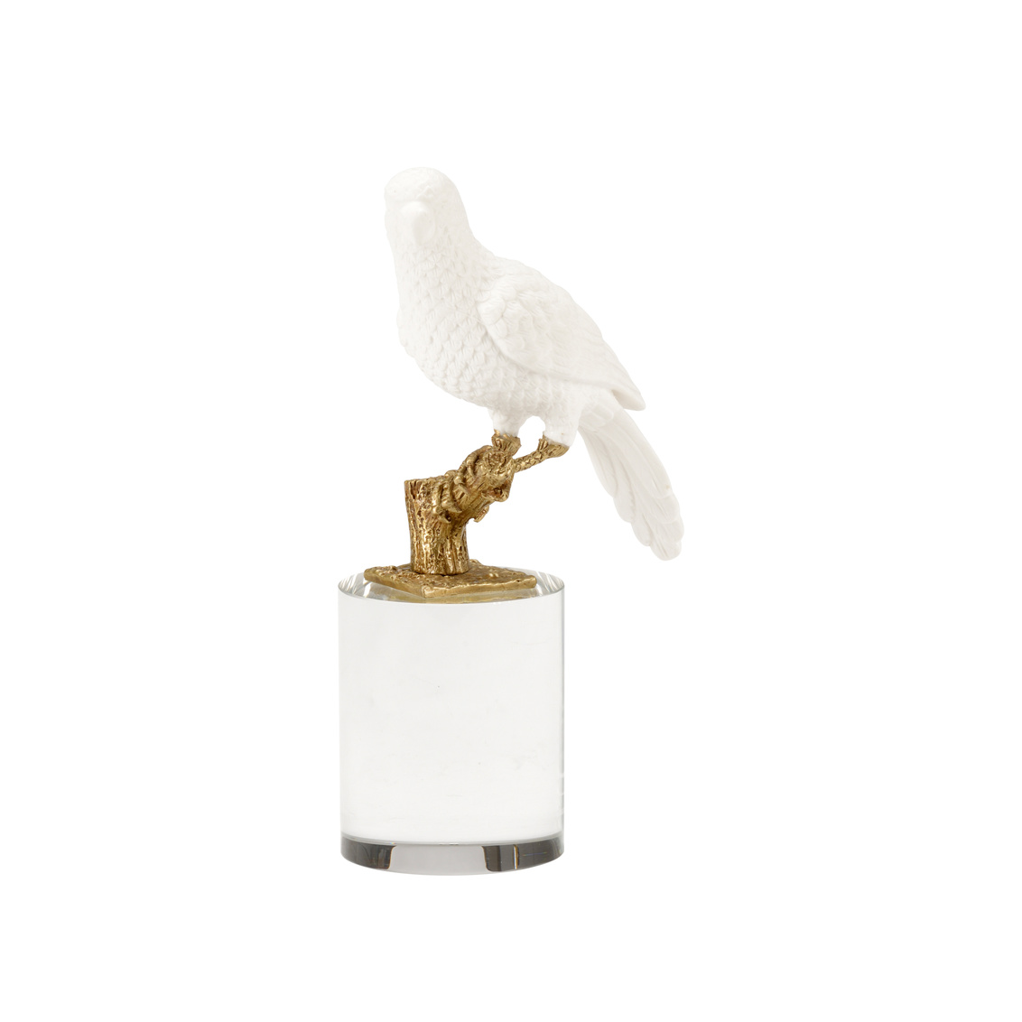 Chelsea House - Round Parrot On Crystal