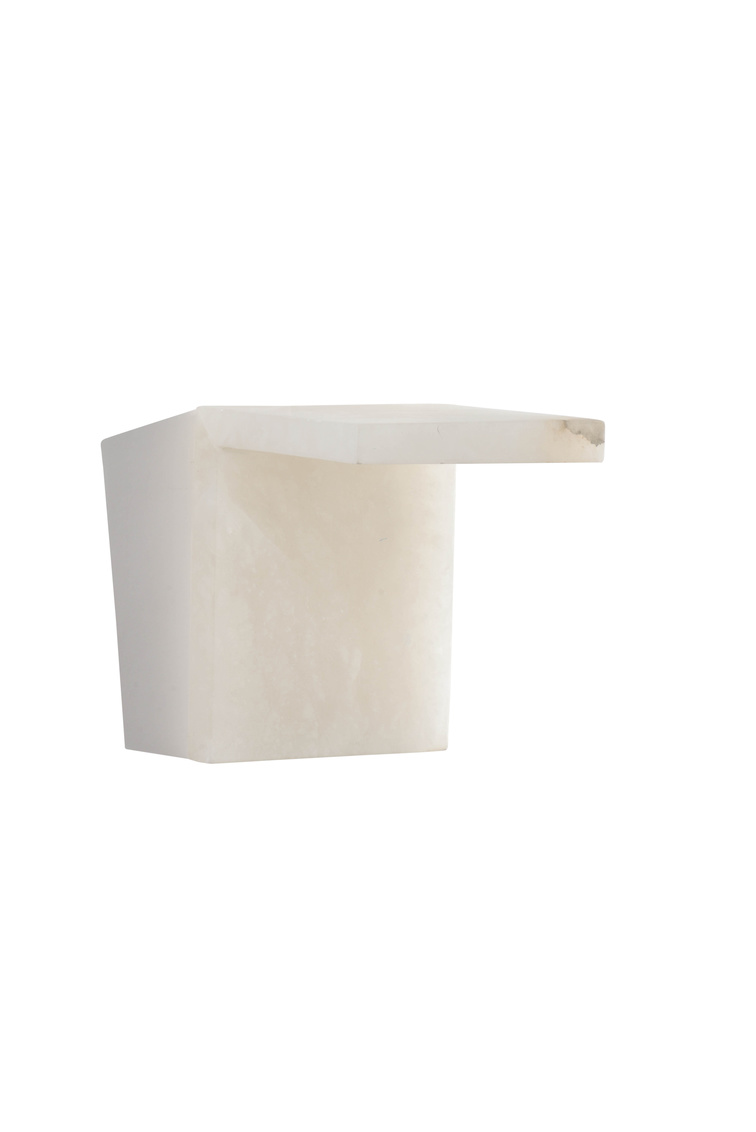 Chelsea House - Dolomite Wall Bracket in Natural White