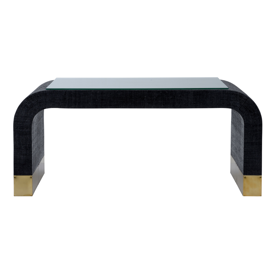 Chelsea House Waterfall Coffee Table - Black