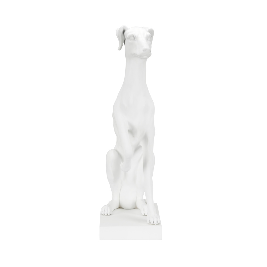 Chelsea House Grayhound Sculpture - White