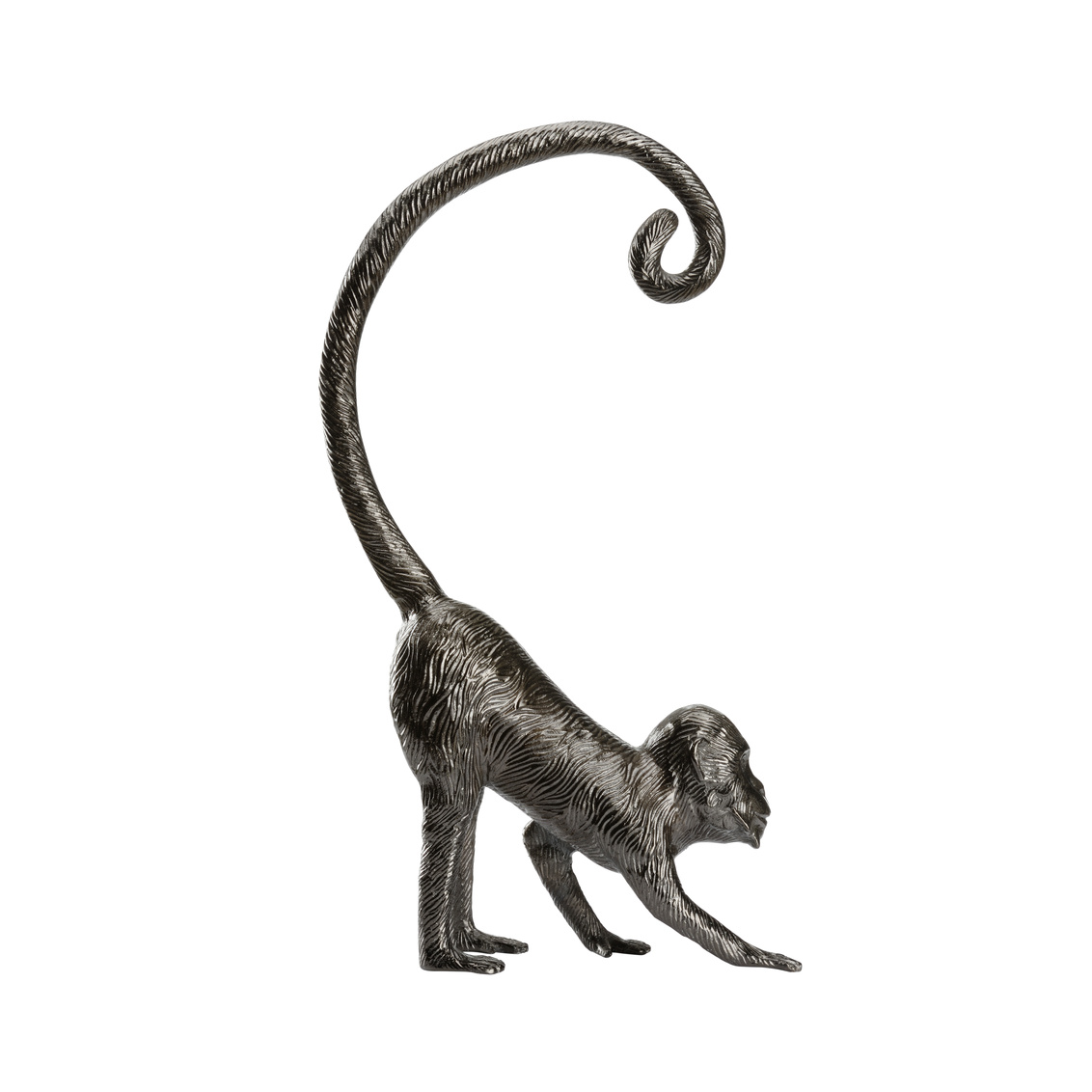 Chelsea House Standing Monkey - Gunmetal