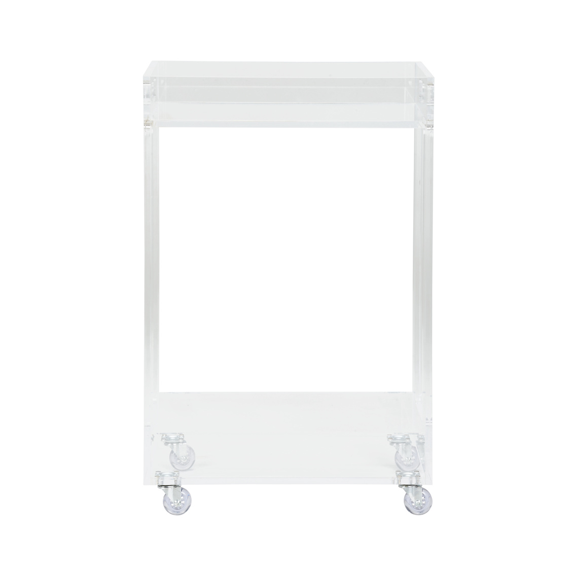 Chelsea House - Bertie Bar Cart in Clear