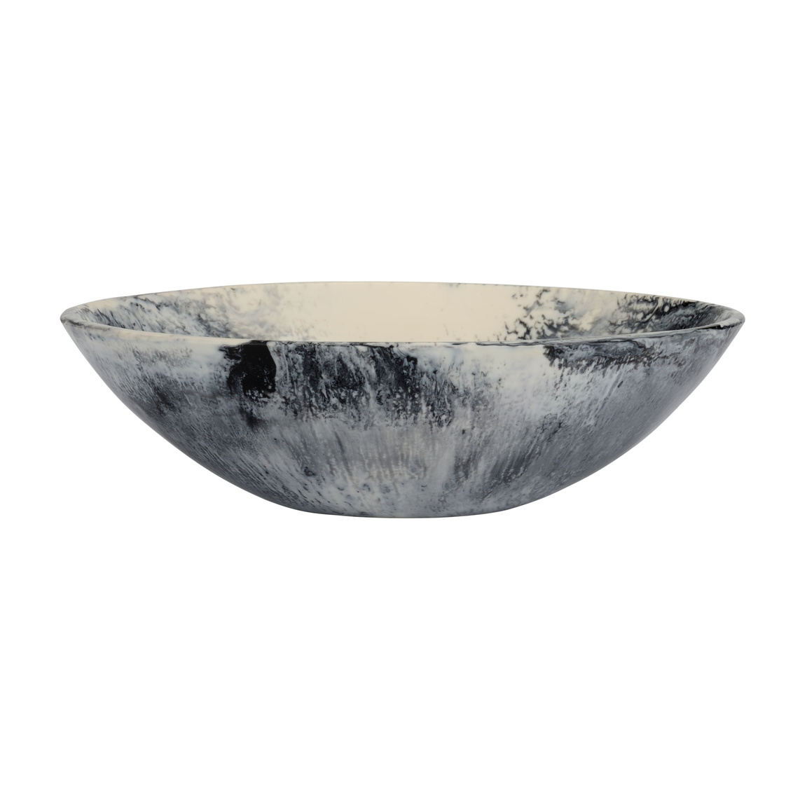 Chelsea House Bucolic Bowl - Gray/Cream, Large