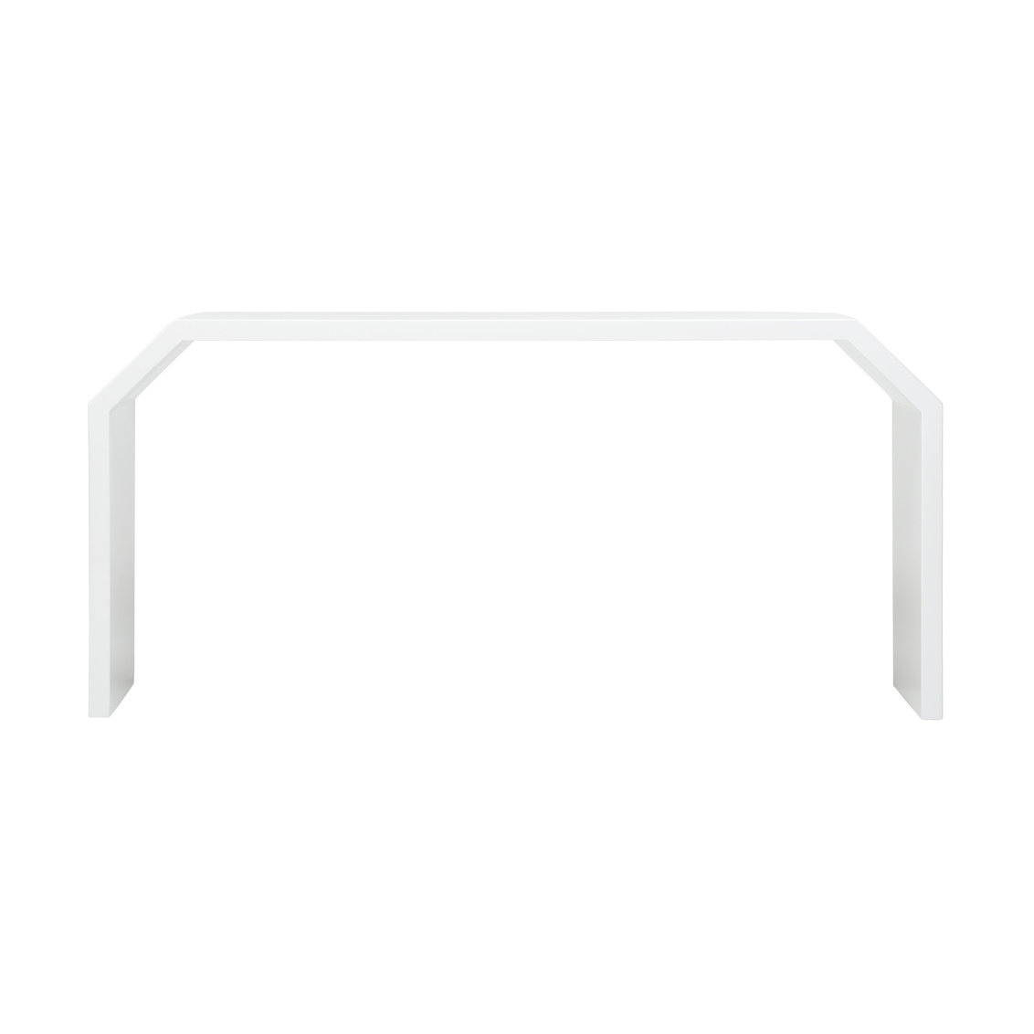 Chelsea House - Rhea Console in Glossy White