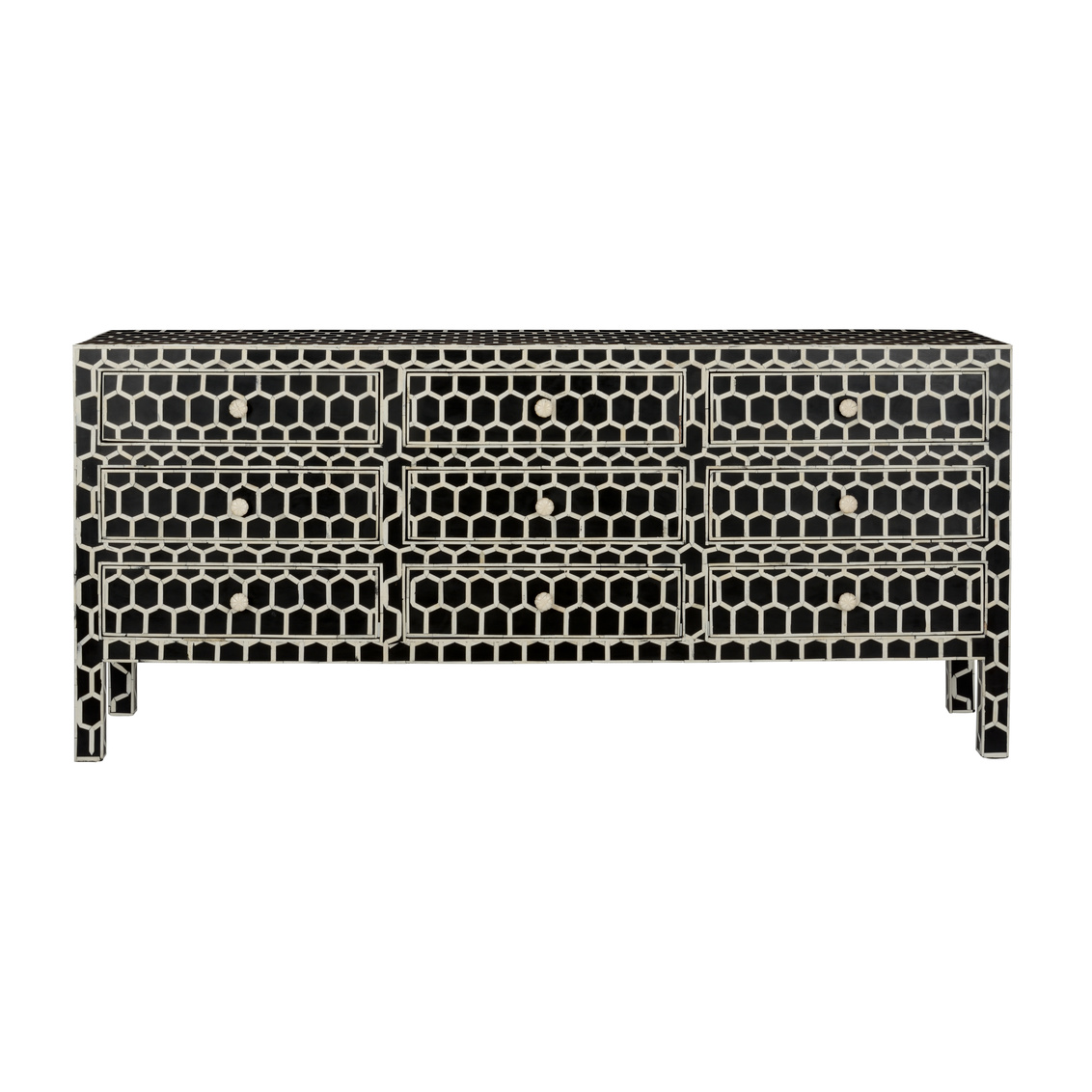 Chelsea House - Raymond Chest in Black/White