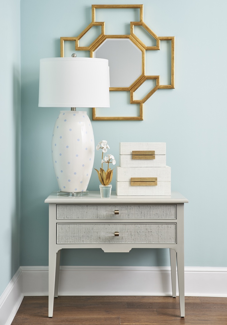 Chelsea House Georgian Lowboy - Gray