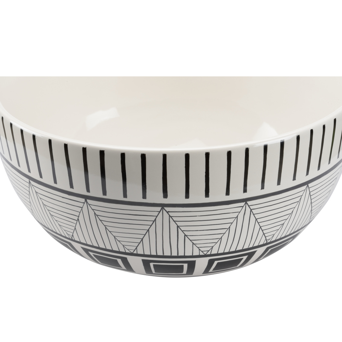 Chelsea House - Sullana Bowl in White/Black